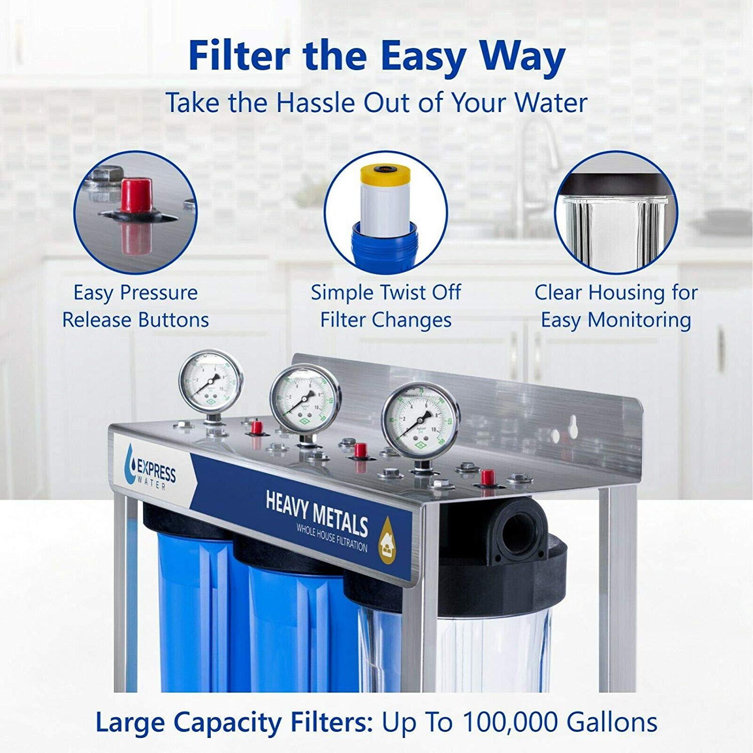 best whole house water filter system