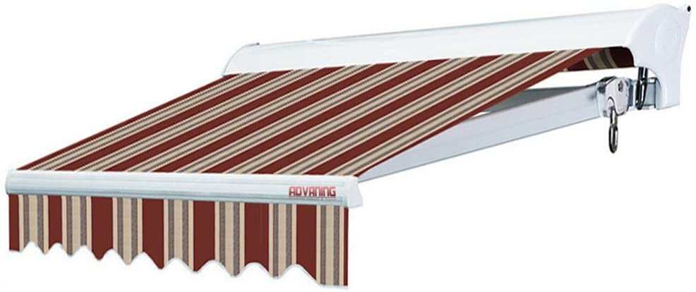 DVANING 10x8 Manual Patio Retractable Awning